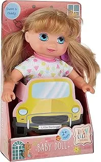 Hamleys Baby Ellie Long Hair Doll for 2+ Year Girl and Boy, 12-Inch Size