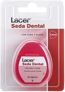 SEDA DENTAL con cera y flúor 50 metros 1 u