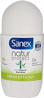 Sanex Roll. Nat.Prot.Bambu 50M, Black, 50 Ml