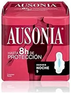 Ausonia Night Pads With Wings 9 Unidades