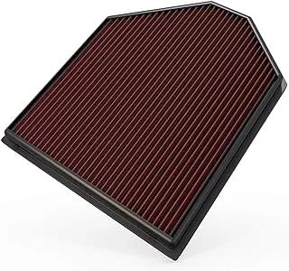 K&N Engine Air Filter: Increase Power & Acceleration, Washable, Replacement Car Air Filter: Compatible 2011-2018 BMW (X4, X3, sDrive20i, X3 xDrive20i, X3 xDrive 28i, X3 sDrive 18i, X3 20i), 33-2465