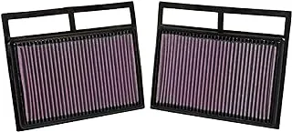 K&N Engine Air Filter: High Performance, Premium, Washable, Replacement Filter: Compatible with 2002-2019 MERCEDES BENZ (S600 Maybach, S65 AMG, S650, G65 AMG, SL65, CL600, MAYBACH 57, 62), 33-2412