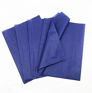 REDDOTGIFT® 50 Sheets Dark Blue Color Tissue Paper Gift Wrapping DIY Tissues 50 * 70cm…17 Grams,Acid Free for A Variety Of Craft, Art and Paper Projects,T-Shirt Wrap….(Dark Blue, 50 * 70cm)