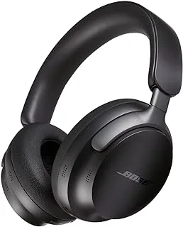 Bose QuietComfort Ultra Wireless Noise Cancelling Headphones with Spatial Audio, Over-the-Ear Headphones with Mic, Up to 24 Hours of Battery Life, Black 2023