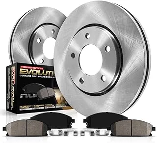 Power Stop KOE6656 Autospecialty Rear Replacement Brake Kit-OE Brake Rotors & Ceramic Brake Pads