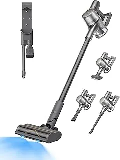 Dreame R20 Cordless Stick Vacuum Cleaner with Dual Brush Head, 90 Mins Max Runtime, 190AW, 27000Pa, 5 Layer 99.9% Filtration, Powerful Rechargeable Vacuum for Hard Floor, 2 Year Warranty