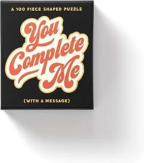 لغز You Complete Me مكون من 100 قطعة على شكل صغير