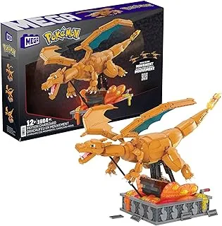 MEGA Pokémon Charizard Building Kit with Motion (1664 Pieces) for Collectors