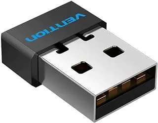 VENTION USB Wi-Fi Adapter Dongle 2.4GHz, 150Mbps Wireless Transmission Speed, and Integrated Multi-Layered Encryption for PC and Laptops Compatible with Windows XP, 7, 8, 8.1, 10, 11