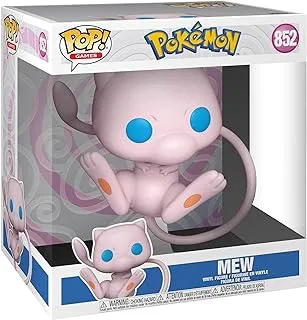 Funko Pop! Jumbo: Pokemon - Mew - Collectable Vinyl Figure - Gift Idea - Official Merchandise - Toys for Kids & Adults - Video Games Fans - Model Figure for Collectors and Display