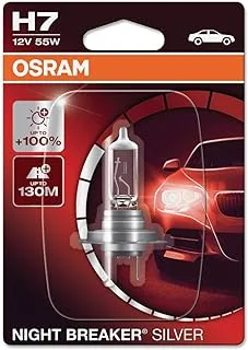 NEW 2018 SILVER OSRAM H7 (499) NIGHT BREAKER SILVER SINGLE BLISTER