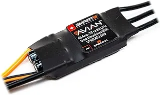 Spektrum Avian 45 Amp Brushless Smart ESC, 3S-6S, SPMXAE1045, White