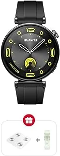 HUAWEI Watch GT4 41mm Smartwatch, HUAWEI Scale3 + Strap, 7-Day Battery Life, Pulse Wave Analysis, Female Health Management 3.0, 24/7 Health Monitoring, Compatible with Android & iOS, Black