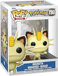 Funko Pop! Games: Pokemon - Meowth - Collectable Vinyl Figure - Gift Idea - Official Merchandise - Toys for Kids & Adults - Video Games Fans - Model Figure for Collectors and Display