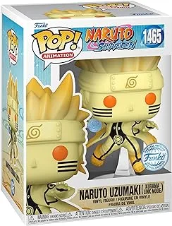 فانكو بوب! الرسوم المتحركة: Naruto - Naruto (Kurama Link Mode) w/Chase (Exc) مجسم من الفينيل قابل للتجميع - فكرة هدية - بضائع رسمية - ألعاب للأطفال والكبار - نموذج مجسم لهواة الجمع والعرض