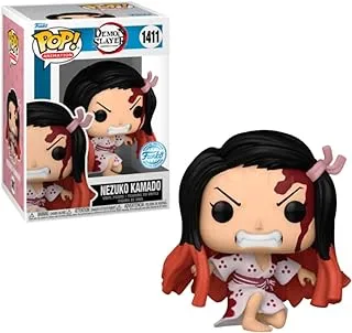 Funko Pop! Animation: Demon Slayer - Nezuko Kneeling (Exc) Collectable Vinyl Figure - Gift Idea - Official Merchandise - Toys for Kids & Adults - Model Figure for Collectors and Display