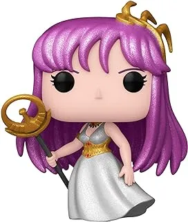 Funko Pop! Animation: Saint Seiya - Saori Kido - (Athena) - Diamond Glitter - Amazon Exclusive - Collectable Vinyl Figure - Gift Idea - Official Merchandise - Toys for Kids & Adults - Anime Fans