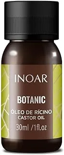 Inoar Botanic Castor Oil Enriched with Omega 6, Vitamin E and Minerals for Hair Strength, Growth and Shine 30 ml