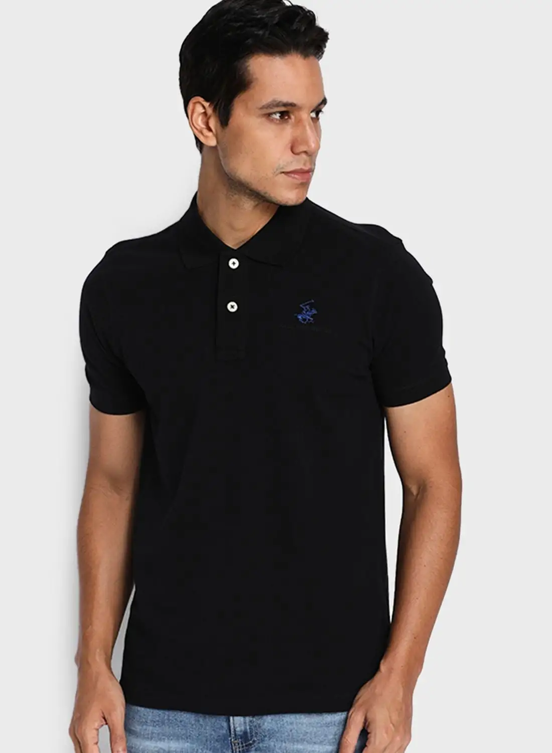 bhpoloclub Embroidered Logo Polo