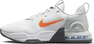 Nike AIR MAX ALPHA TRAINER 5 Men's Shoes SUMMIT WHITE/BRT MANDARIN-LT SILVER-IRON GREY Size 40 EU