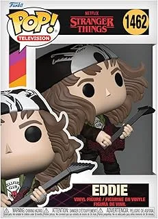 Funko Pop! TV: Stranger Things - Hunter Eddie With Guitar​​ - Collectable Vinyl Figure - Gift Idea - Official Merchandise - Toys for Kids & Adults - TV Fans - Model Figure for Collectors and Display