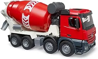 bruder 03655 MB Arocs Concrete Mixing Truck - 1:16 Vehicles, Concrete Mixer, Truck, Van, Mixing Truck, Construction Vehicle, Toy from 4 Years