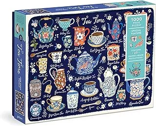 Tea Time 1000 Piece Puzzle with Shaped Pieces