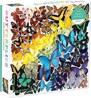 Rainbow Butterflies 500 Piece Puzzle