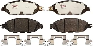 Raybestos Premium Raybestos Element3 EHT™ Replacement Front Brake Pad Set for ’14-’19 Infiniti QX60, ’13 Infiniti JX35, ’15-’20 Nissan Murano, and ’13-’19 Nissan Pathfinder Model Years (EHT1649H)