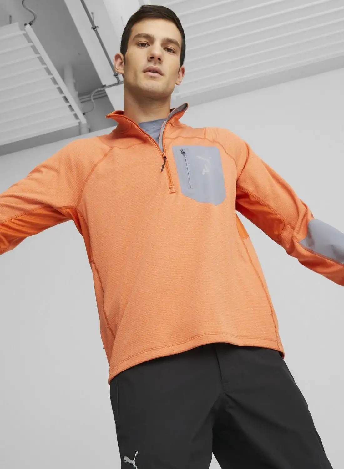 PUMA Season Polypropylene Raincell Sweatshirt