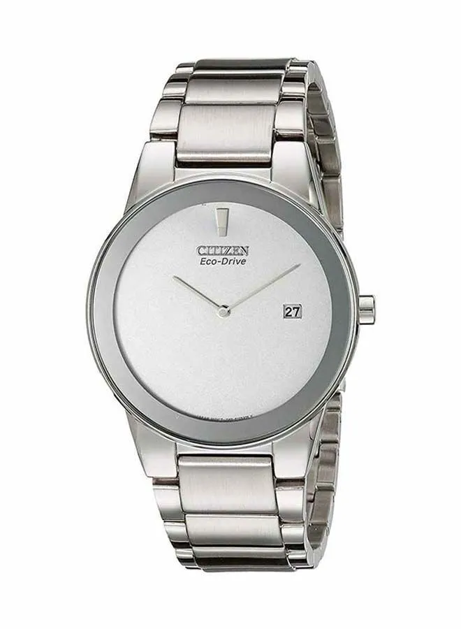 CITIZEN Men's Stainless Steel Analog Wrist Watch AU1060-51A - 40 mm - Silver