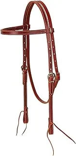 Weaver Leather Latigo Leather Browband Headstall