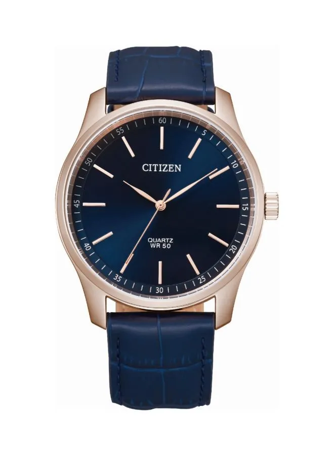 CITIZEN Men's Water Resistant Analog Watch BH5003-00L - 42 mm - Blue