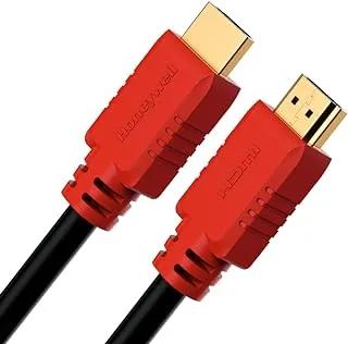 Honeywell HDMI Cable v1.4 with Ethernet,3D/4Kx2K Ultra HD Resolution,65.6ft/20 Meter,10.2 GBPS Transmission Speed,Compatible with All HDMI Devices Laptop Desktop TV Set-top Box Gaming Console