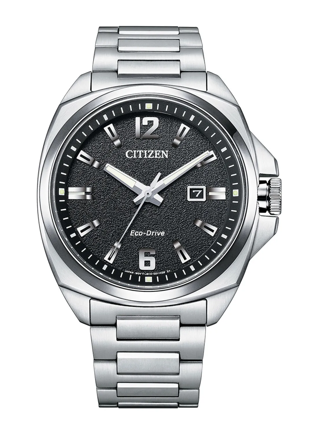 CITIZEN Men's Analog Round Shape Stainless Steel Wrist Watch AW1720-51E - 45.8 Mm