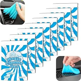 JumpyFire 8 Packs Car Cleaning Gel Universal Cleaning Gel Car Detail Tool for Car Interior Camera Notebook Calculator or Keyboard