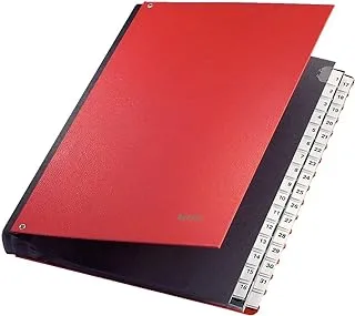 Leitz 59310095 Organiser File 1-31 32 Sleeves Polypropylene Red