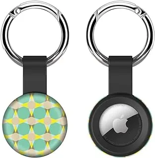 Stylizedd Air Tag Case Compatible With Apple AirTag Keychain, Metal Key Ring Protective Case Tough Cover, Strong Signal, Protective AirTag Cover Holder Accessories - Starry Illusions