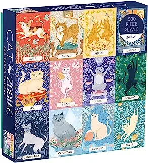 Cat Zodiac 500 Piece Puzzle