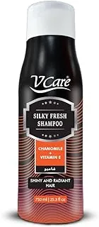 Vcare Shampoo - 750ml Gentle & Nourishing Formula | Chamomile & Vitamin E Extract | Enhances Shine, Promotes Healthy Hair