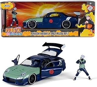 Jada Toys NARUTO - Kakashi Hatake & 1993 Mazda RX-7-1:24