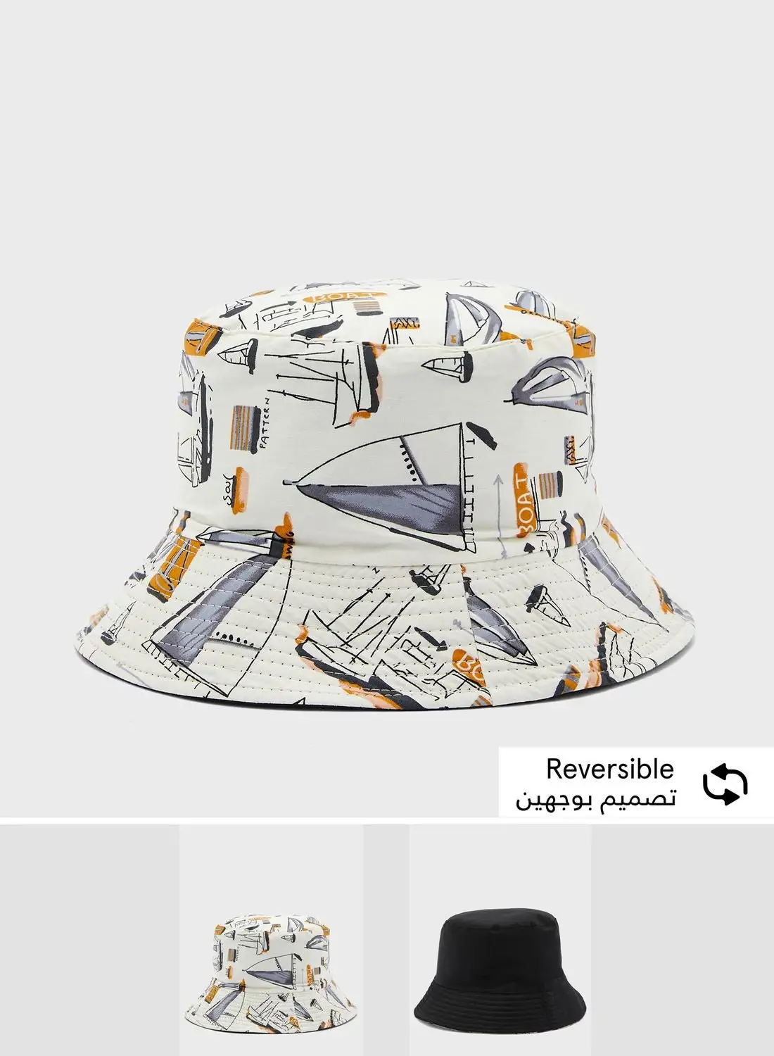 Seventy Five Printed Bucket Hat