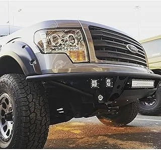 Nfab N-Fab F09URDS-TX RDS Front Bumper with Aluminum Skid Plate (No Upper Radius Mount) - FORD F-150 (2009-2014)