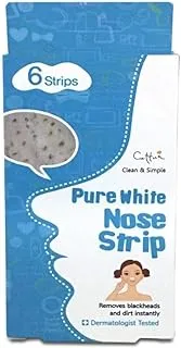 CETTUA C&S PURE WHITE NOSE AND FACE STRIPS (6+6'S) : 594201