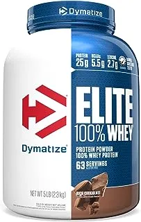 Dymatize Elite Whey Rich Chocolate, 5 lb