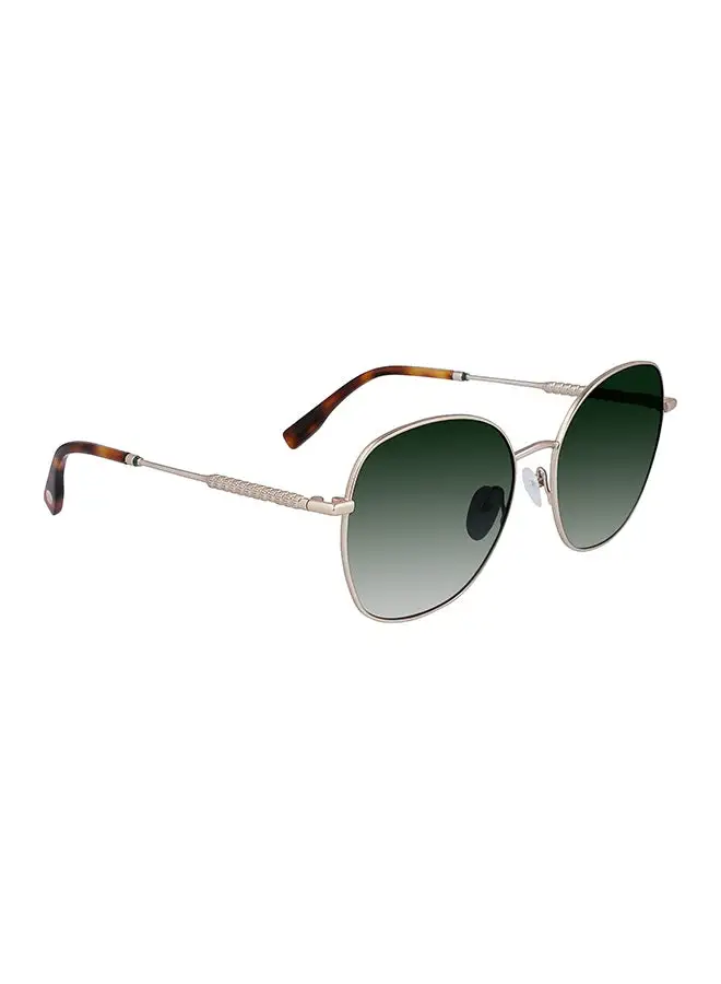 LACOSTE Women's Oval Sunglasses - L257S-710-5618 - Lens Size: 56 Mm