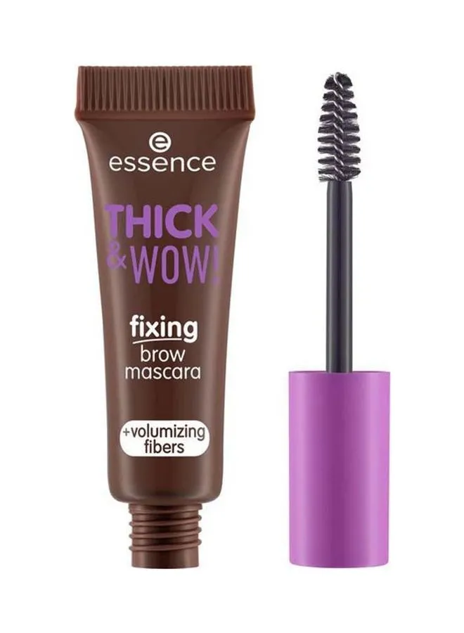 Essence Thick & Wow! Fixing Brow Mascara 03 Brunette Brown