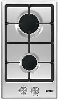 Simfer SMF303BHG-SC Built-In Gas Hob, 30 cm Size