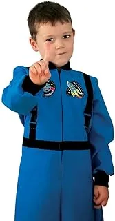 Mad Toys Astronaut Kids Professions Roleplay Halloween Dress Up Cosplay Child Costumes, Large 7-8 Years