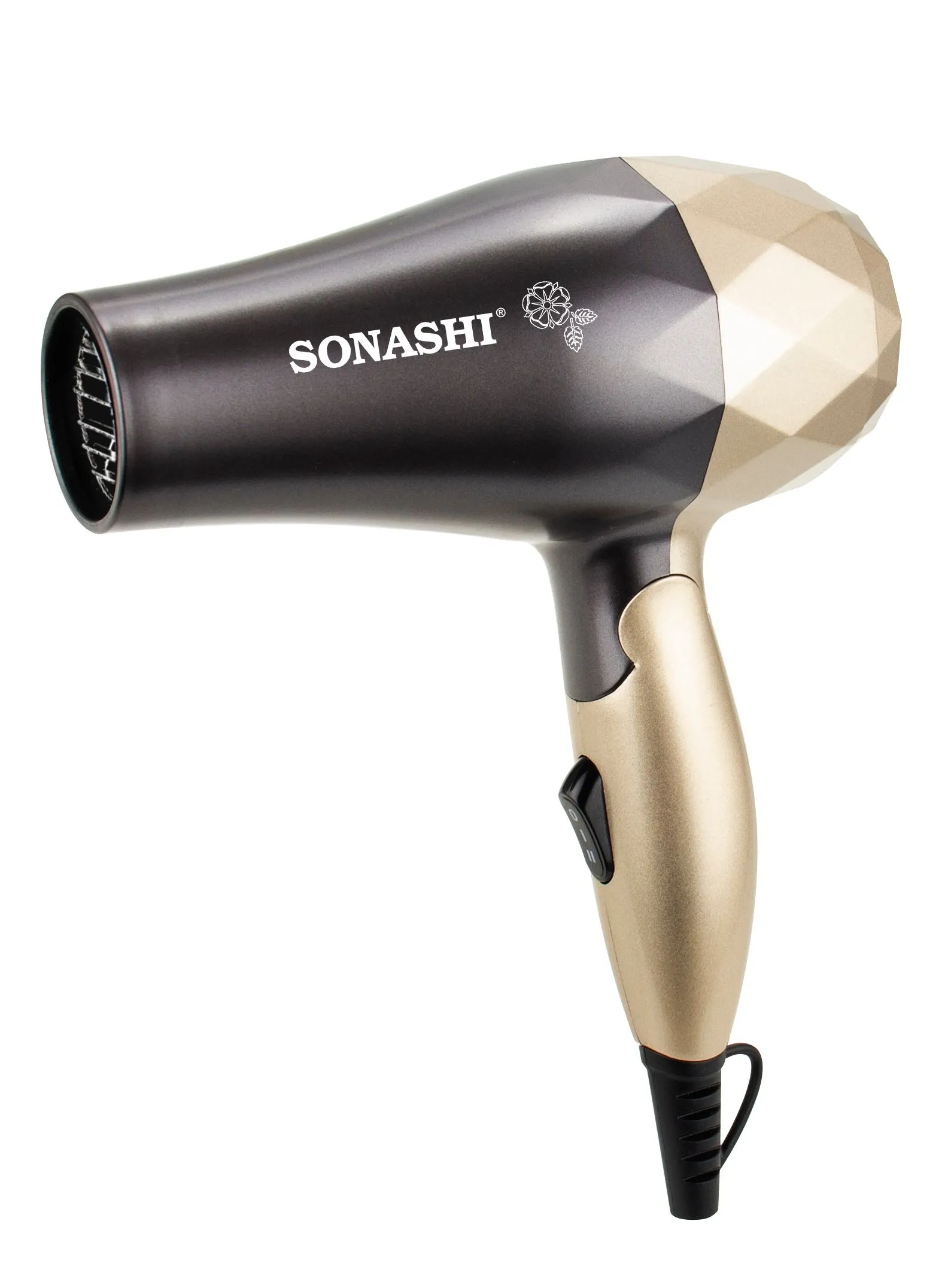 SONASHI Hair Dryer With 2 Heat And 2 Speed Settings, Lightweight And Portable Design With Overheat Protection, Foldable Handle For Easy Storage, Travel-Friendly Professional Hair Dryer